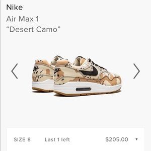 Nike Air Max 1 , Desert Camo